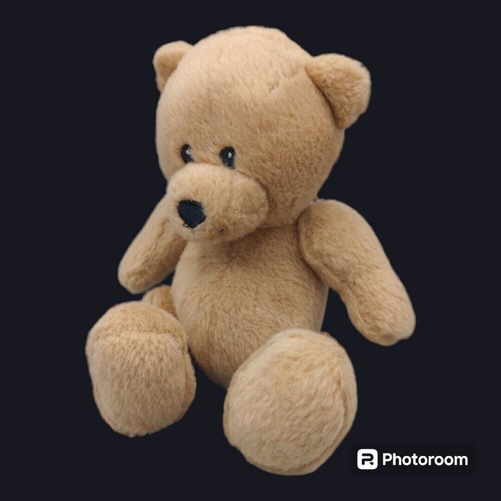 Curto Toy 7" Sitting Plush Tan Teddy Bear Small Stuffed Animal Soft Toy Travel